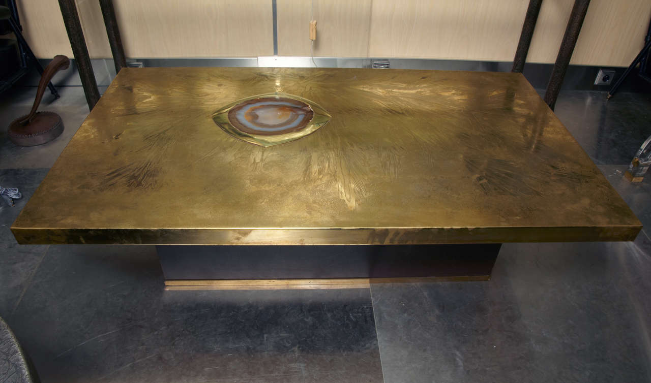 Late 20th Century awesome low table by willy Daro