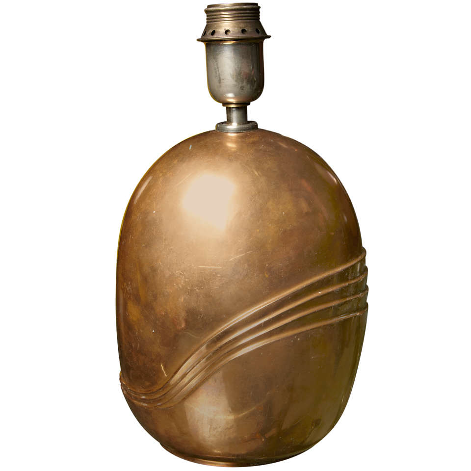Nice Bronze Lamp by Esa Fedrigolli For Sale at 1stDibs