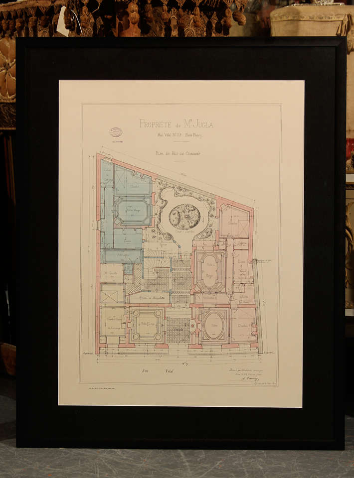 French Architectural Drawings For Sale at 1stDibs