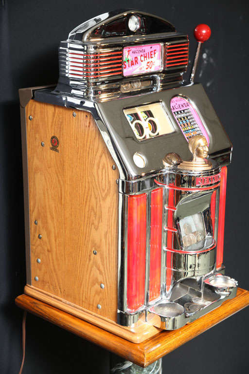 Jennings rare 50 cent slot machine For Sale 2