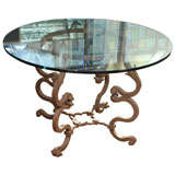Wrought Iron Table