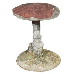 Vintage Garden Mushroom