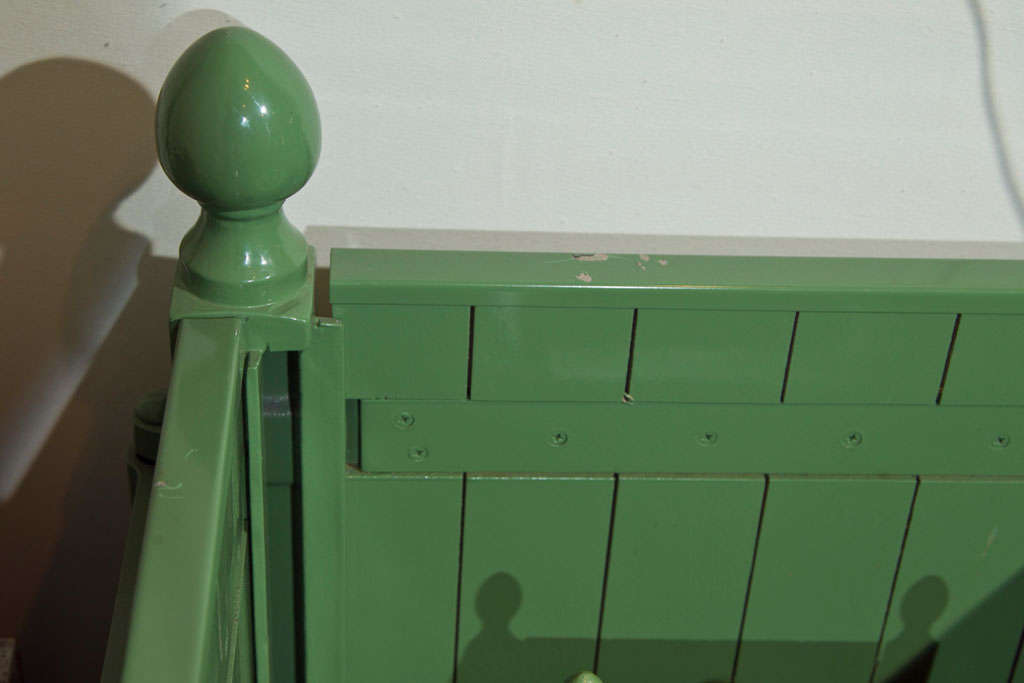 French Oak & Iron Versailles Planter Boxes