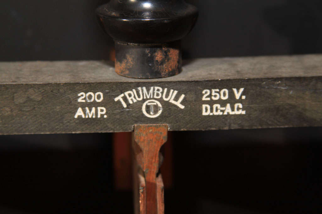 Old Seattle Hotel Copper Fuse Panel/Kill Switch 1