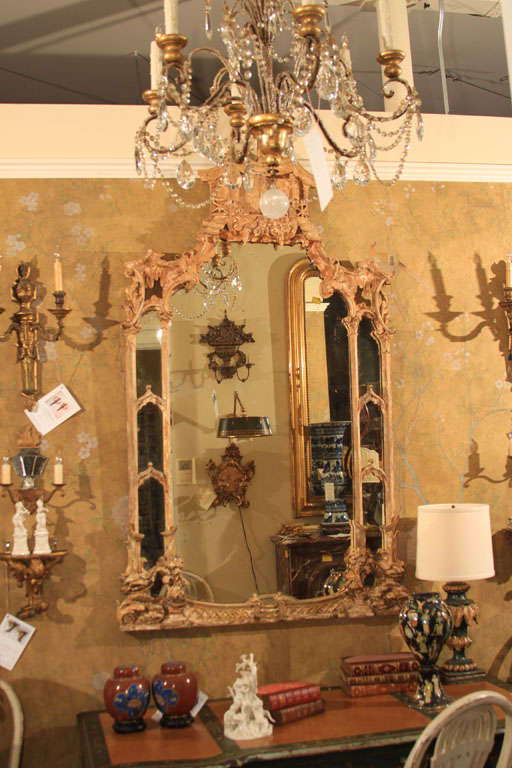 Chinoiserie Mirror For Sale 5