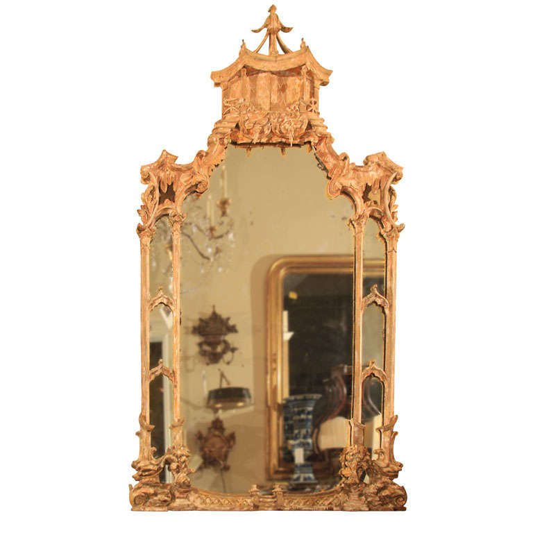 Chinoiserie Mirror For Sale