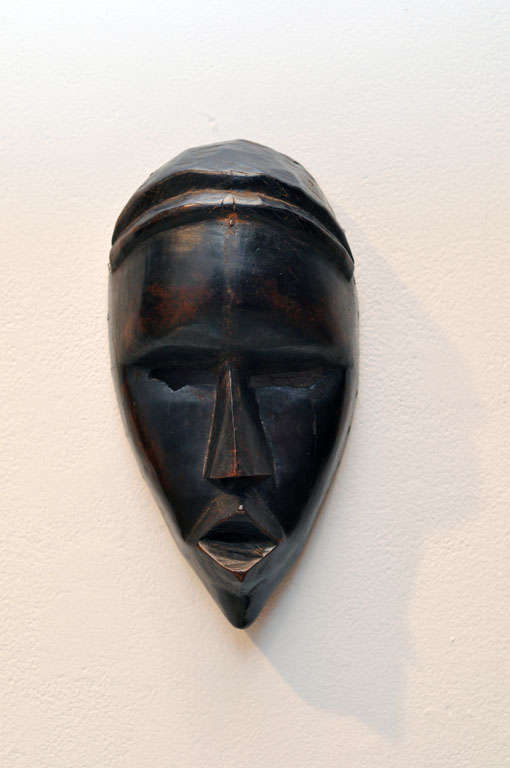 Carved African Art-Dan Mask For Sale