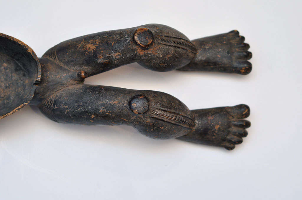 African Art-Anthropomorphic Ceremonial Spoon/bowl For Sale 1