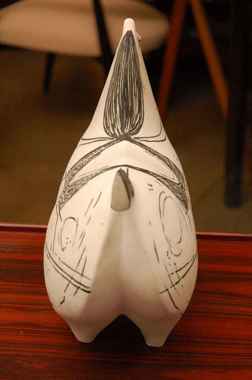 Stig Lindberg ceramic horse sculpture for Gustavsberg signed 3