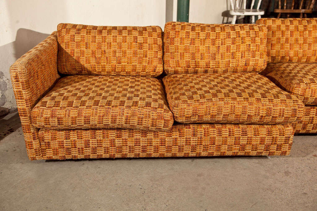 Mid-20th Century Milo  Baughman Sectional  Sofa  For  Thayer  Coggin