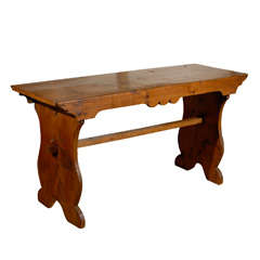French Pine Table Antique French Pine Table