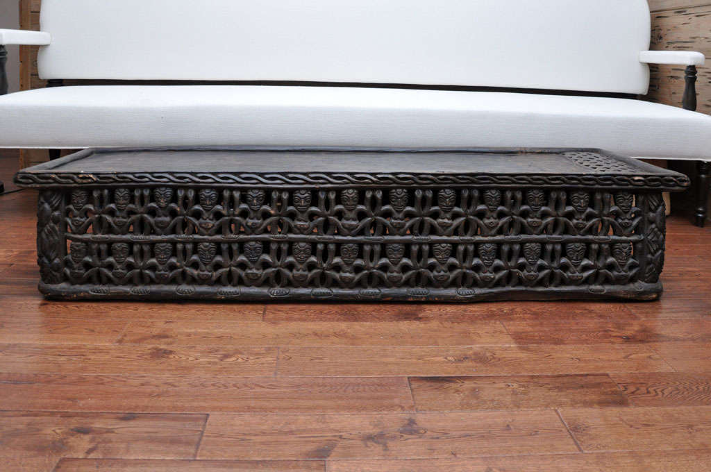 Hand Carved African Table