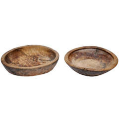 Stitched Wood Bowls from Yemen