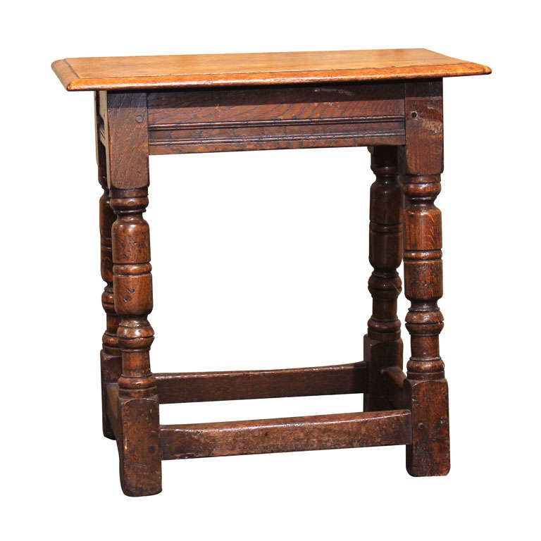 Early 20th Century Jacobean Style Walnut Pub Table For Sale