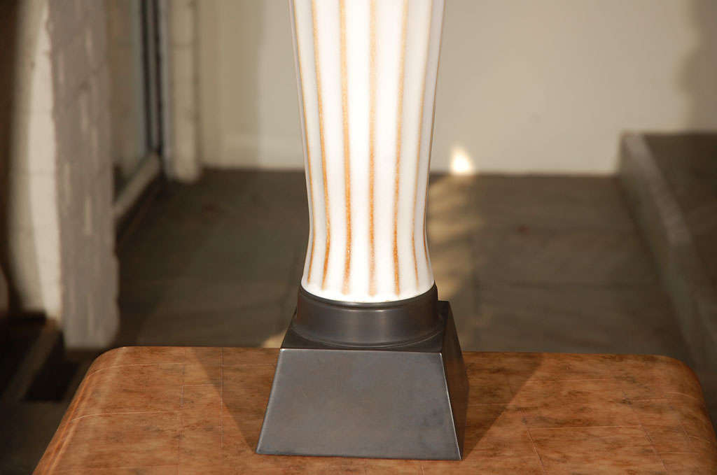 Danish Porcelain Table Lamp 2