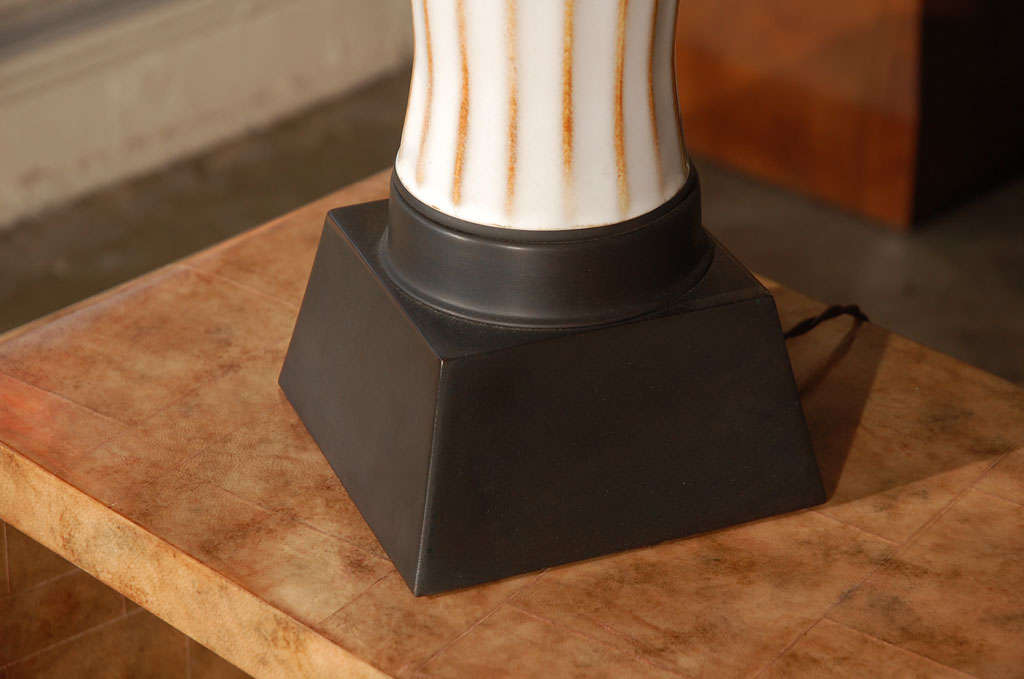 Danish Porcelain Table Lamp 3
