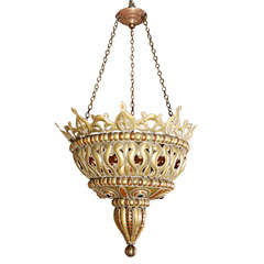 Restored Trio of Moroccan Fixtures 10
