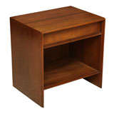 Robsjohn-Gibbings Walnut Night Table for Widdicomb 5