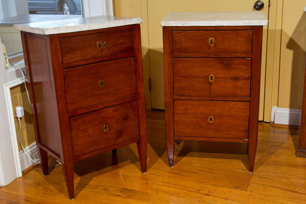 pair of small 18th century Italian chests