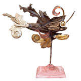 Decorative fish on stand