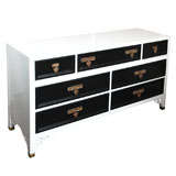 Hollywood Glam Oriental Lacquered Dresser