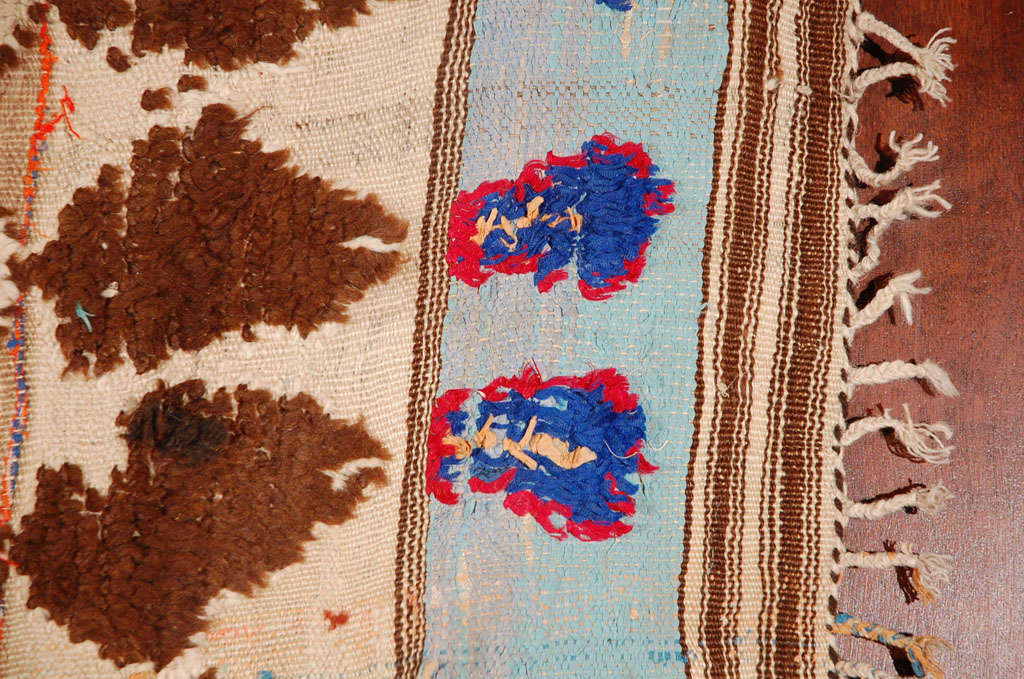 Vintage Moroccan Tribal Rug   For Sale 4