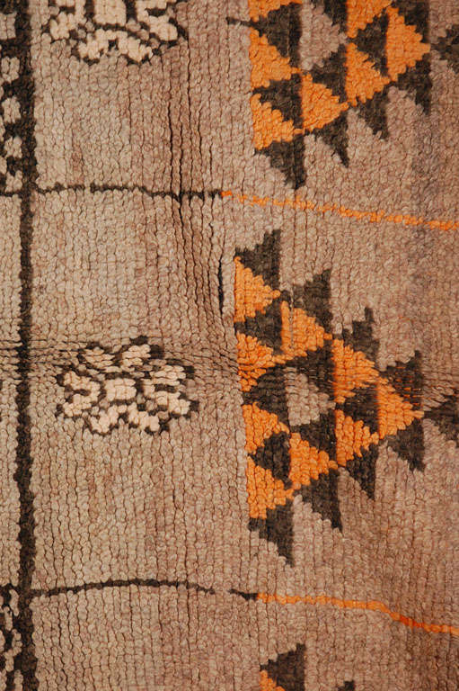 Vintage Moroccan Tribal Rug For Sale 3