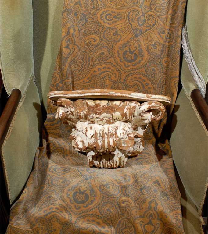 Italian Rococo Architectural Element as a Wall Sconce