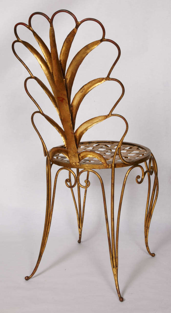 Pair of Chairs by René Drouet 1