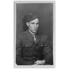 Original Mike Disfarmer Vintage Gelatin Silver Print, Serviceman