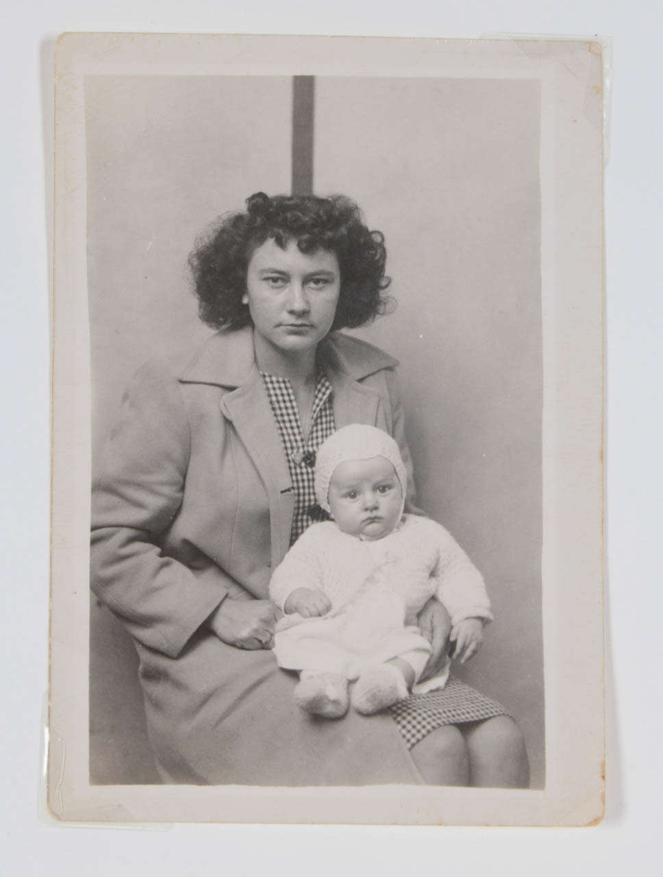 Original Mike Disfarmer Vintage Gelatin Silver Print, Mother with Child