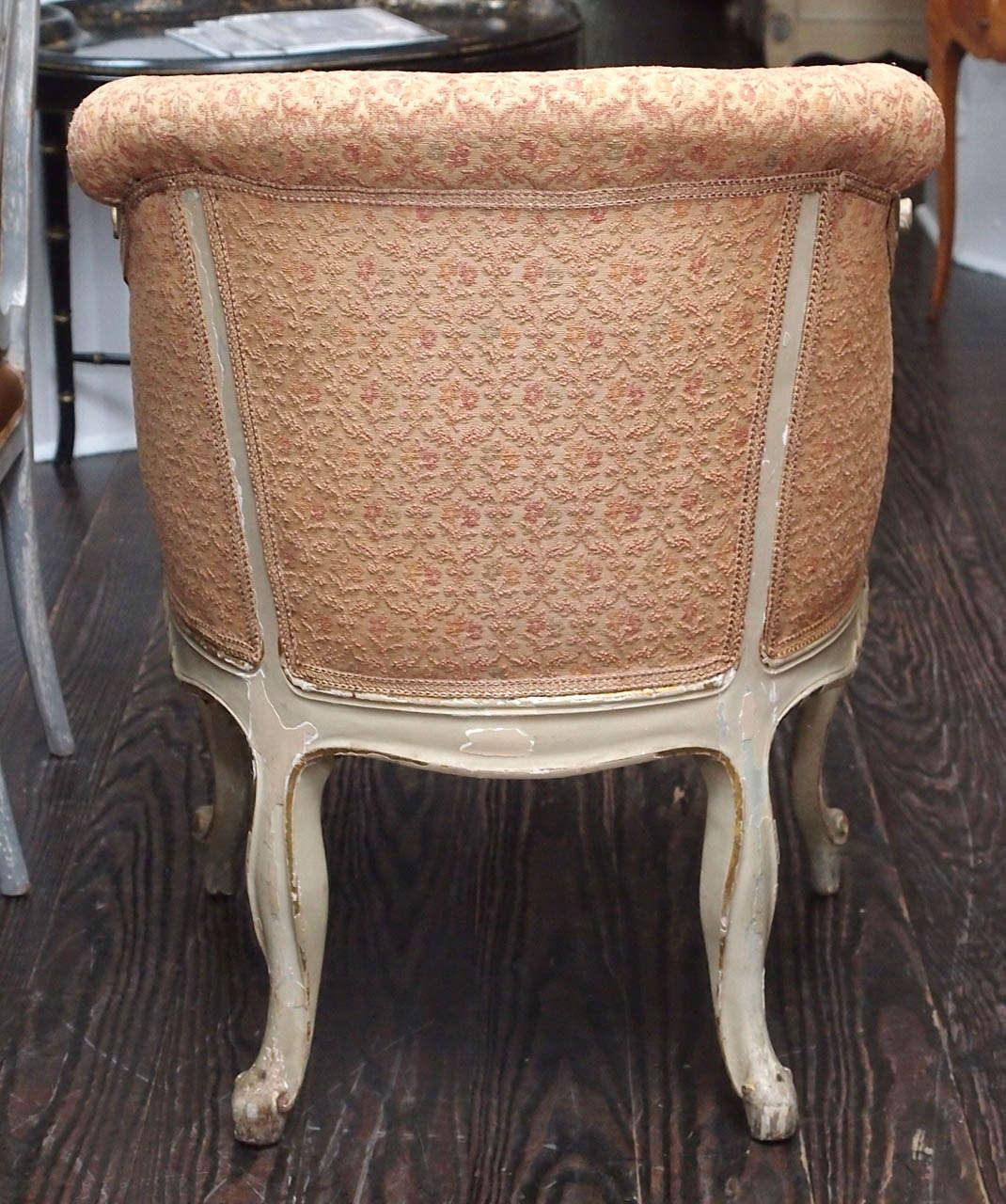 19th Century Italian Painted Armchair For Sale 2