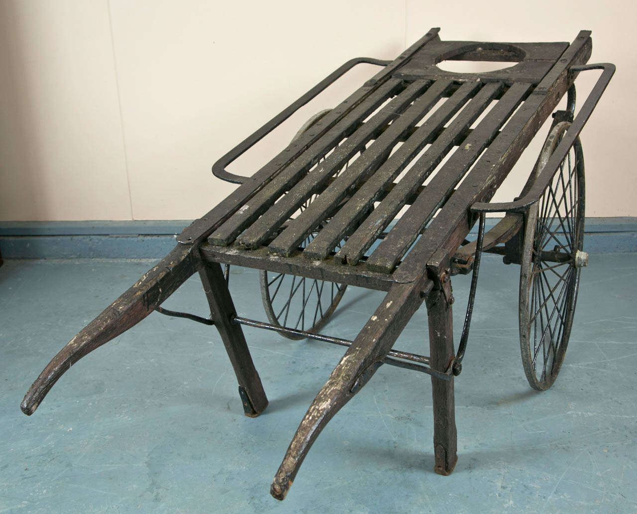 British Antique Fishmonger's Cart