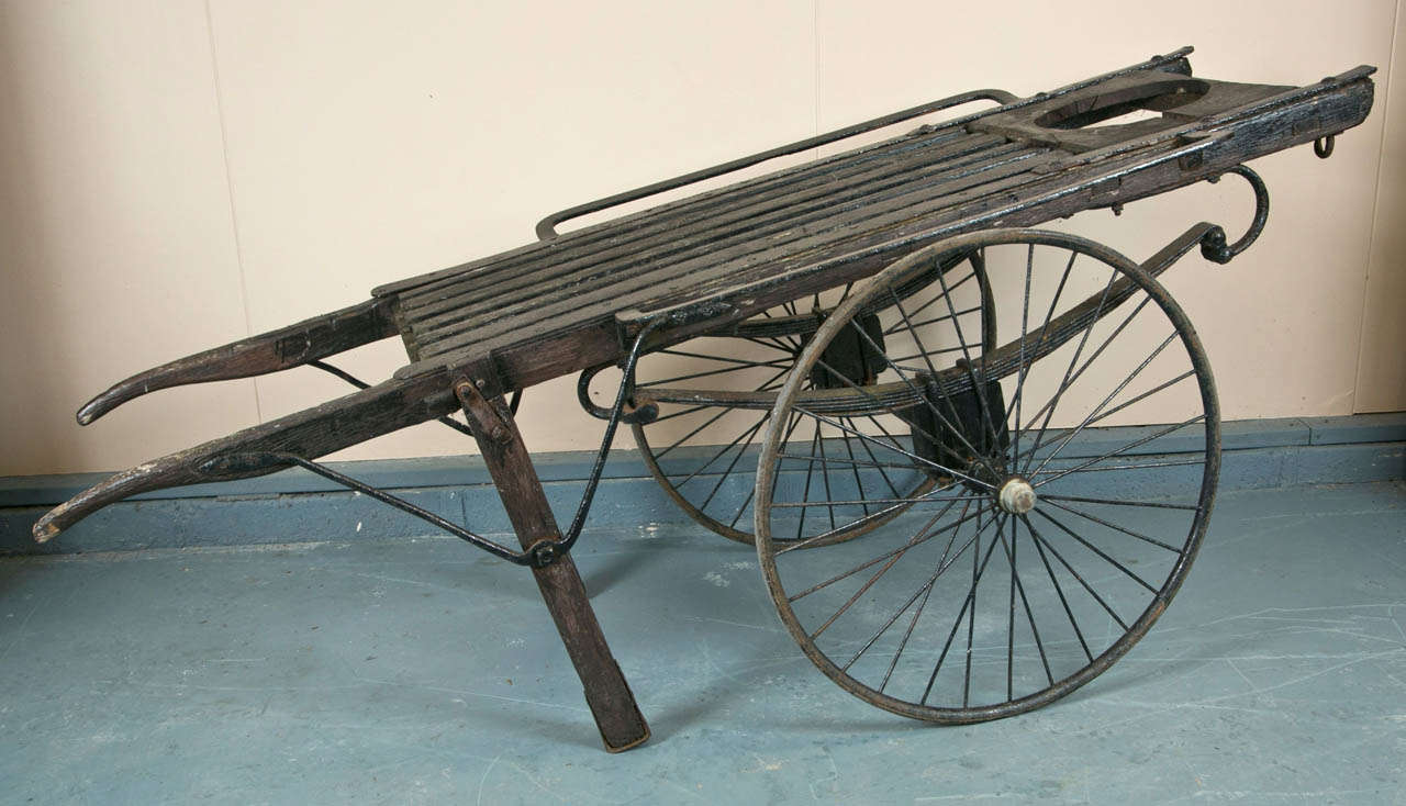 antique hand cart