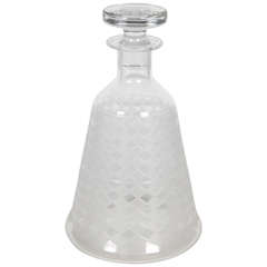 Beautiful Art Deco Baccarat Decanter