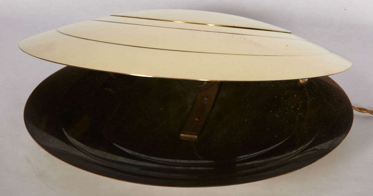 Pair Of 1970's Shell Lamps In The Style Of Angelo Brotto