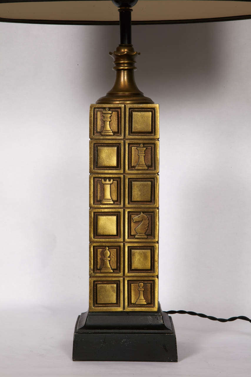 Pair of Chest Lamps For Sale at 1stDibs