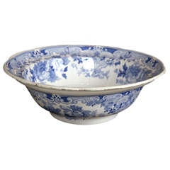 Elijah Jones Blue and White Bowl