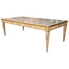 Italian 1920
s Marble Dining Table