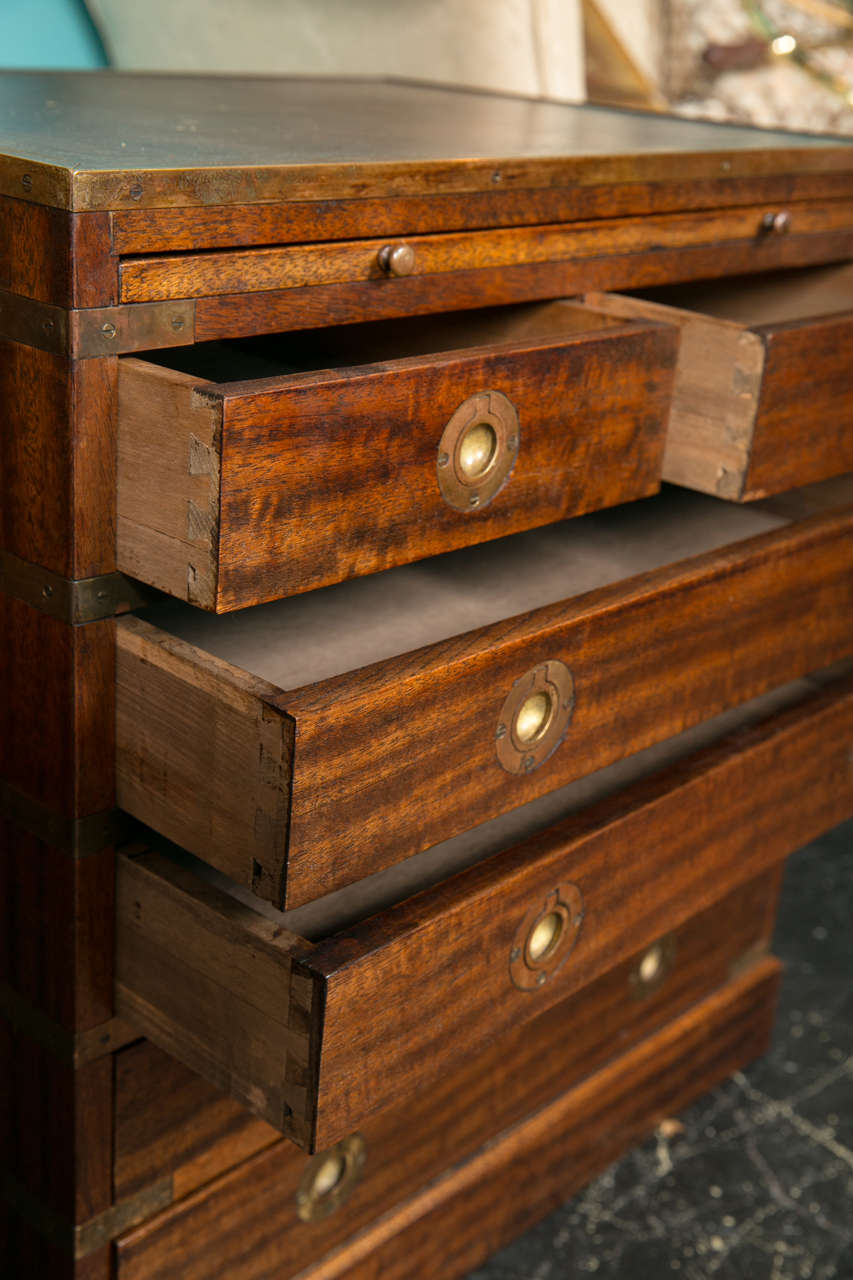 Pair of Military Style Side Chests 1