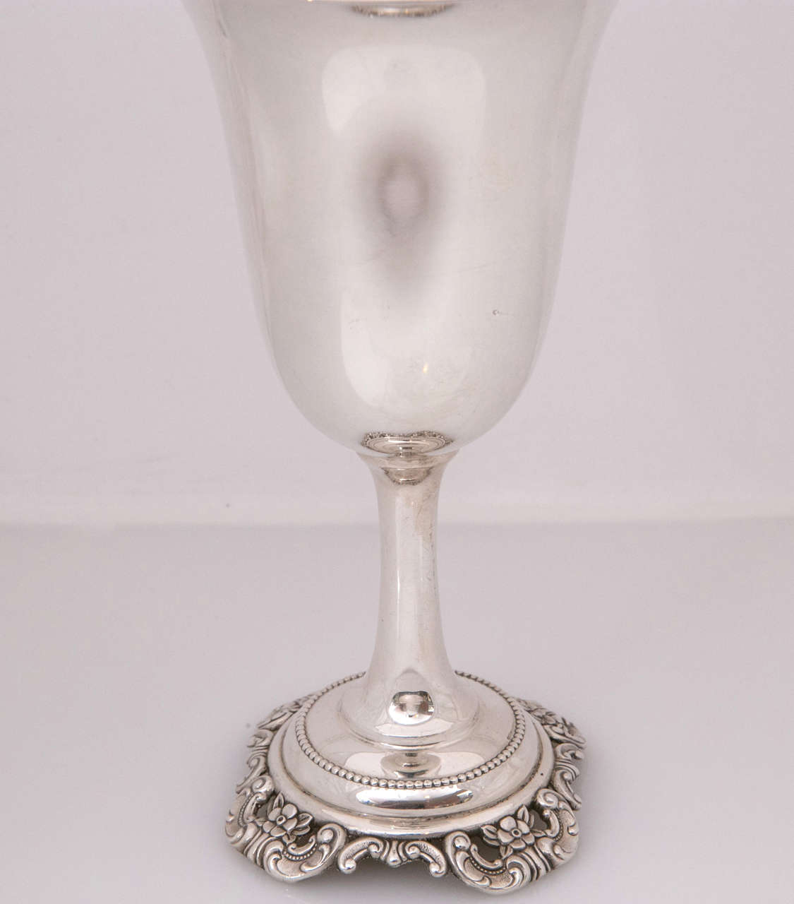 10 Sterling Silver Goblets at 1stdibs