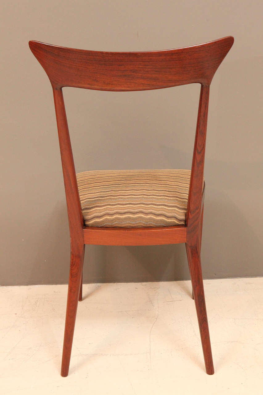 Set of Eight Italian Dining Chairs by Ico Parisi 5