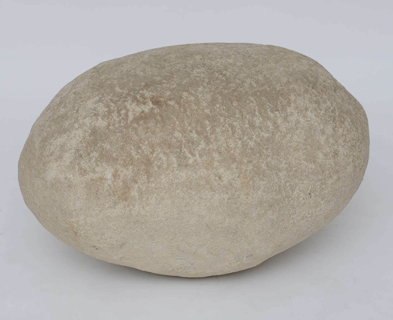 Very large molded fiberglass lamp by Andre Cazenave for Atelier A, mimics the look and texture of natural rock. Part of a much larger collection of 17 Cazenave rocks, most with original labels intact.