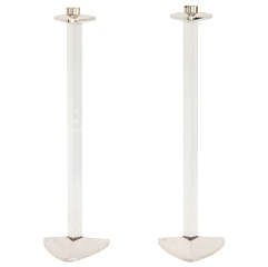 Pair of Candlesticks from Riedel "Mesa" Collection