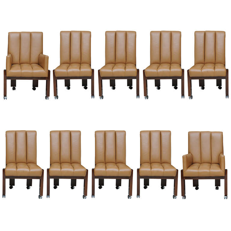 Paul Evans chairs, 1970s, offered by Gary Rubinstein Antiques