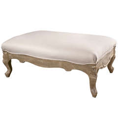 Large Louis XV Style Ottoman 3