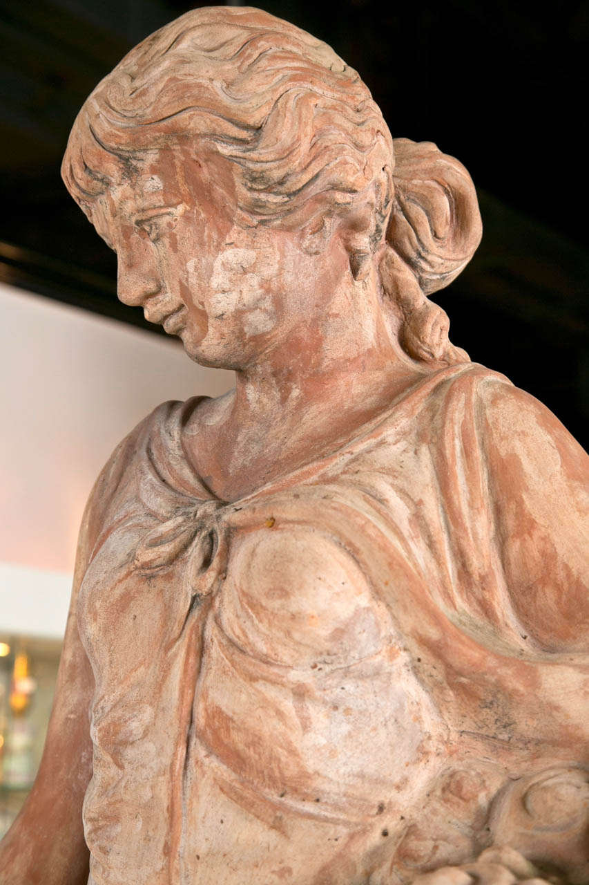 20th Century Terracotta Statue 1
