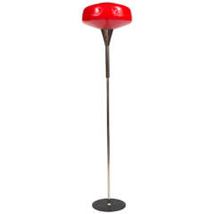 An Italian "Incaniciato" Standard Lamp