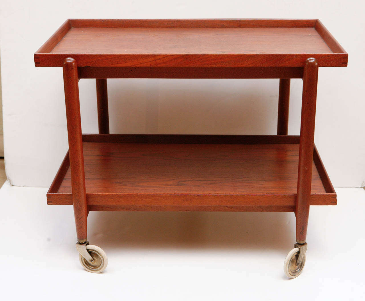 1970's Teak Bar Cart