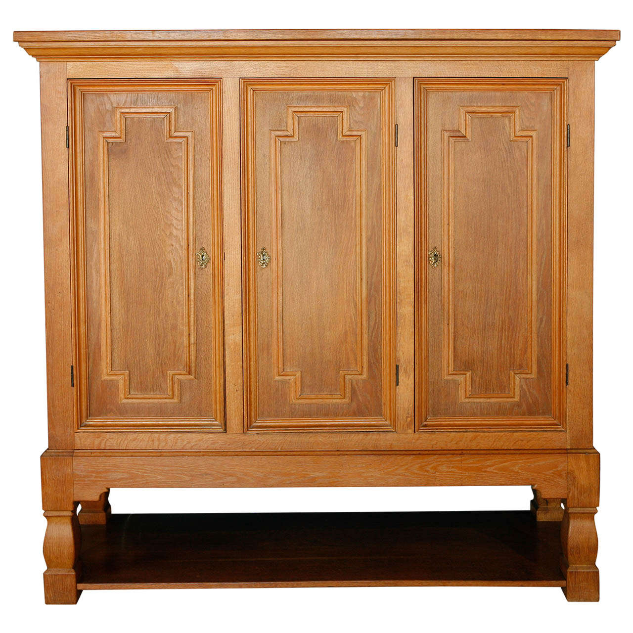 Large French Oak Cabinet